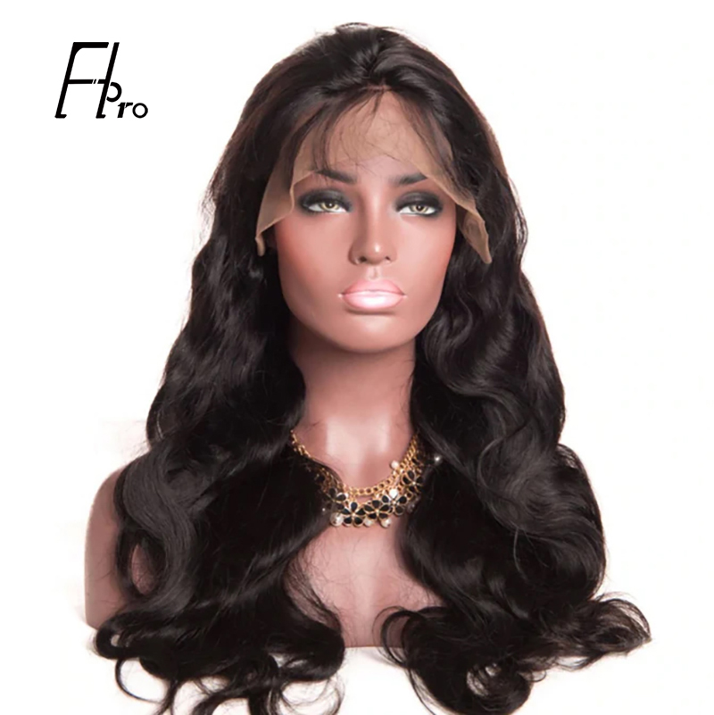 Wholesale 13x6 Lace Front Wig Free Part Hair Body Wave Natural Color